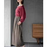 リボンデザインニットカーデ＋キャミアンサンブル | rps | 詳細画像22 