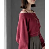 リボンデザインニットカーデ＋キャミアンサンブル | rps | 詳細画像24 