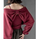 リボンデザインニットカーデ＋キャミアンサンブル | rps | 詳細画像25 