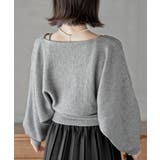 リボンデザインニットカーデ＋キャミアンサンブル | rps | 詳細画像35 