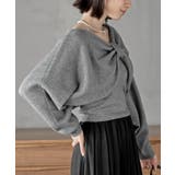 リボンデザインニットカーデ＋キャミアンサンブル | rps | 詳細画像36 