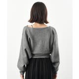 リボンデザインニットカーデ＋キャミアンサンブル | rps | 詳細画像48 