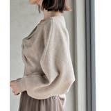 リボンデザインニットカーデ＋キャミアンサンブル | rps | 詳細画像7 