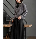 モールケーブルニットカーディガン | rps | 詳細画像12 