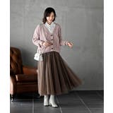 モールケーブルニットカーディガン | rps | 詳細画像19 