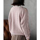 モールケーブルニットカーディガン | rps | 詳細画像25 