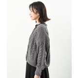 モールケーブルニットカーディガン | rps | 詳細画像27 