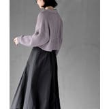 襟付きニットショートカーディガン | rps | 詳細画像21