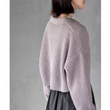 襟付きニットショートカーディガン | rps | 詳細画像27