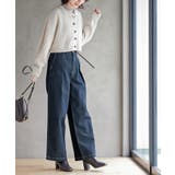 襟付きニットショートカーディガン | rps | 詳細画像5