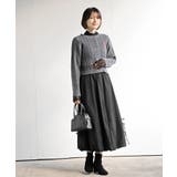 ハート刺繍ケーブルニットクルーネックカーディガン | rps | 詳細画像10 