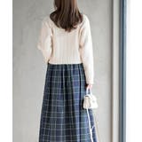 ハート刺繍ケーブルニットクルーネックカーディガン | rps | 詳細画像13 