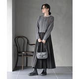 ハート刺繍ケーブルニットクルーネックカーディガン | rps | 詳細画像2 