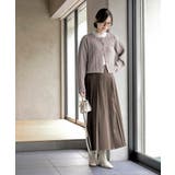 ハート刺繍ケーブルニットクルーネックカーディガン | rps | 詳細画像20 