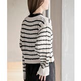 ハート刺繍ケーブルニットクルーネックカーディガン | rps | 詳細画像35 