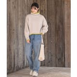 配色ラインハイネックニットプルオーバー | rps | 詳細画像10 