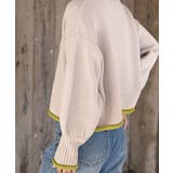 配色ラインハイネックニットプルオーバー | rps | 詳細画像17 