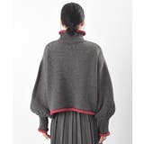 配色ラインハイネックニットプルオーバー | rps | 詳細画像27 