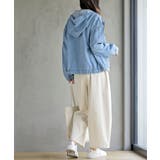 フード付きデニムジャケット | rps | 詳細画像12