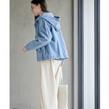 フード付きデニムジャケット | rps | 詳細画像13