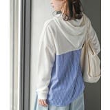 裏毛×ニットリブBACKストライプパーカー | rps | 詳細画像7