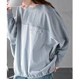 ブルー | ピグメント裏毛ドルマンドロストプルオーバー | rps