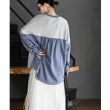 裏毛ワッフル切替チュニック | rps | 詳細画像26 