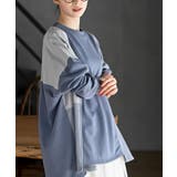 裏毛ワッフル切替チュニック | rps | 詳細画像29 