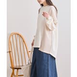 裏毛ワッフル切替チュニック | rps | 詳細画像3 