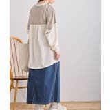 裏毛ワッフル切替チュニック | rps | 詳細画像4 