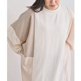 裏毛ワッフル切替チュニック | rps | 詳細画像5 