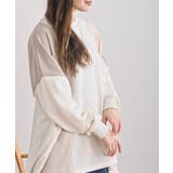 裏毛ワッフル切替チュニック | rps | 詳細画像6 