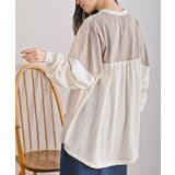 裏毛ワッフル切替チュニック | rps | 詳細画像7 