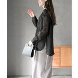 レースノーカラーブラウス | rps | 詳細画像10 