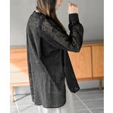 レースノーカラーブラウス | rps | 詳細画像15 