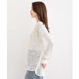 レースノーカラーブラウス | rps | 詳細画像16 