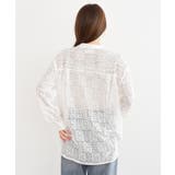 レースノーカラーブラウス | rps | 詳細画像17 