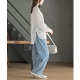 レースノーカラーブラウス | rps | 詳細画像4 