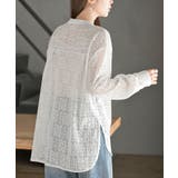 レースノーカラーブラウス | rps | 詳細画像7 