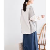 TC裏毛布帛切替プルオーバー | rps | 詳細画像3