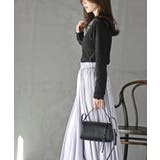 花柄シアーボトルネックカットソー | rps | 詳細画像11 