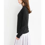 花柄シアーボトルネックカットソー | rps | 詳細画像17 