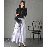 花柄シアーボトルネックカットソー | rps | 詳細画像8 