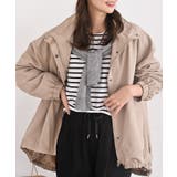 ベージュ | ナイロンワッシャースタンドカラーブルゾン | rps