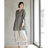 サイドリボンスキッパーブラウス | rps | 詳細画像20