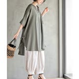 サイドリボンスキッパーブラウス | rps | 詳細画像23