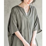 サイドリボンスキッパーブラウス | rps | 詳細画像24