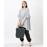 コットンボイルワイドギャザープルオーバー | rps | 詳細画像10