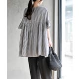 コットンボイルワイドギャザープルオーバー | rps | 詳細画像13