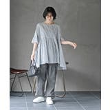 コットンボイルワイドギャザープルオーバー | rps | 詳細画像2